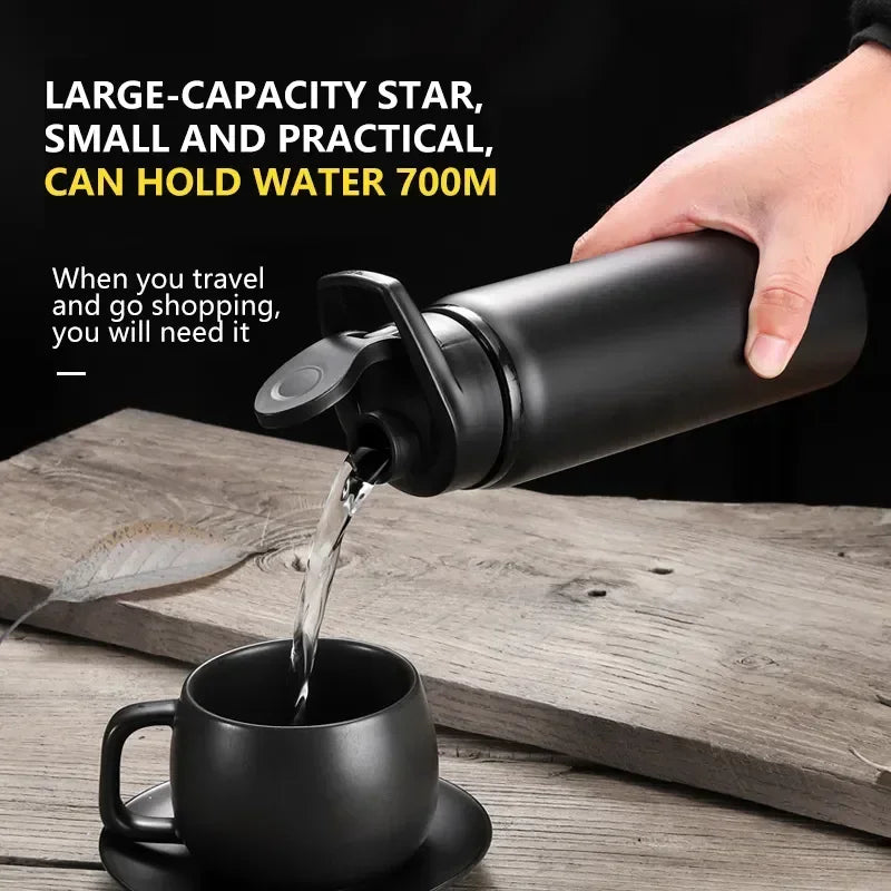 Portable Stainless Steel Water Bottle